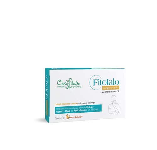 FITOIALO COMPRESSE GOLA | Clorofilla Erboristeria