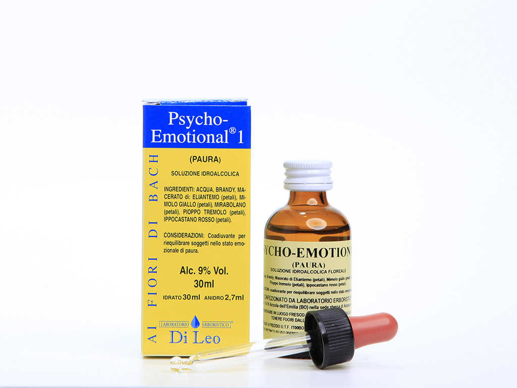 Psyco Emotional 1 PAURA Miscela Fiori Bach 30 ml
