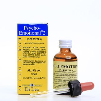 Psyco Emotional 2 INCERTEZZA Miscela Fiori Bach 30 ml