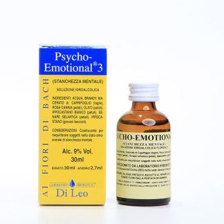 Psyco Emotional 3 STANCHEZZA MENTALE Miscela Fiori Bach 30 ml