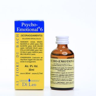Psyco Emotional 6 SCORAGGIAMENTO Miscela Fiori Bach 30 ml