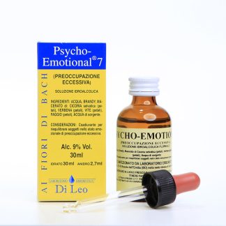 Psyco Emotional 7 PREOCCUPAZIONE ECCESSIVA Miscela Fiori Bach 30 ml