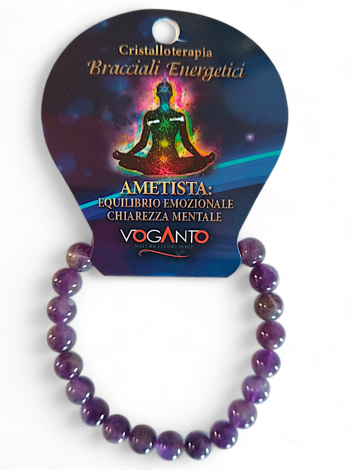 Bracciale Energetico Ametista mm.8
