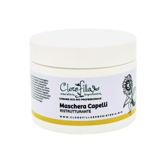 Maschera Balsamo Capelli Ristrutturante Canapa e Acido Ialuronico 250 ml