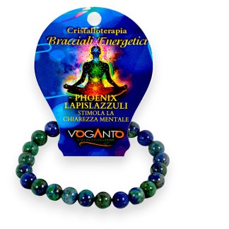 Bracciale Energetico Phoenix Lapislazzuli mm.8