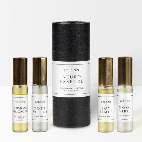 Neuro Essenze Kit Profumi Esperienze Olfattive 4 Profumi Spray da 10 ml PelleBio