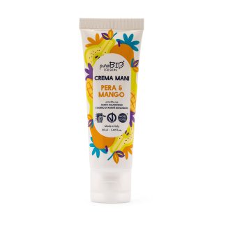 Crema Mani Pera e Mango con Acido Ialuronico e Burro di Karitè 50 ml