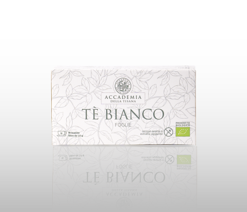 Tè Bianco Foglie Bio 16 bustine filtro