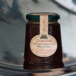 Miele di Aneto Ape Nera Sicula 250 grammi