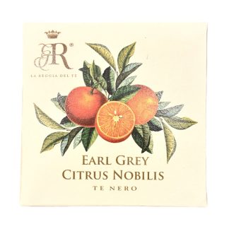 Tè Nero Earl Grey Citrus Nobilis Filtro Singolo
