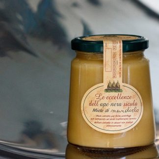 Miele di Mandorlo Ape Nera Sicula 250 grammi