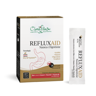 RefluxAid Nausea e Digestione 18 Stick Pack Effervescenti