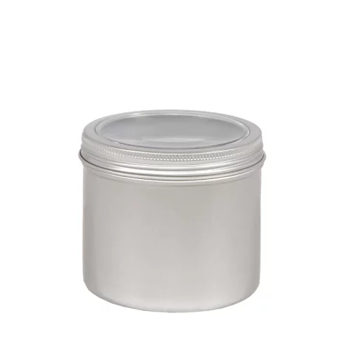 Barattolo Porta Cosmetici Solidi in Alluminio