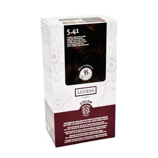 Tinta Capelli Colore Castano Chiaro Rame Cenere Numero 5.41 New Formula Lucens Umbria