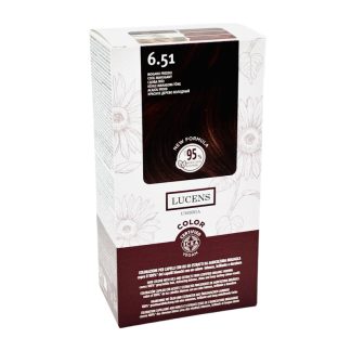 Tinta Capelli Colore Mogano Freddo Numero 6.51 New Formula Lucens Umbria