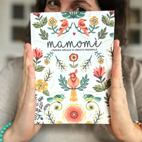 MAMOME' Agenda Speciale di Crescita Personale Copertina Bianca