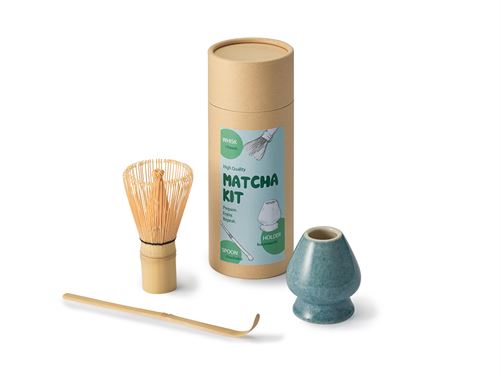 Matcha Kit con Chasen, Chashaku e Kusenaoshi